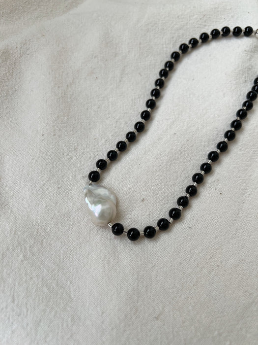 Kara Yoo Mila II Necklace with Fireball Pearl
