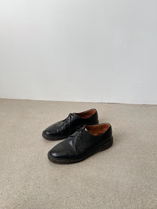 Black Leather Oxford Shoes | 10.5