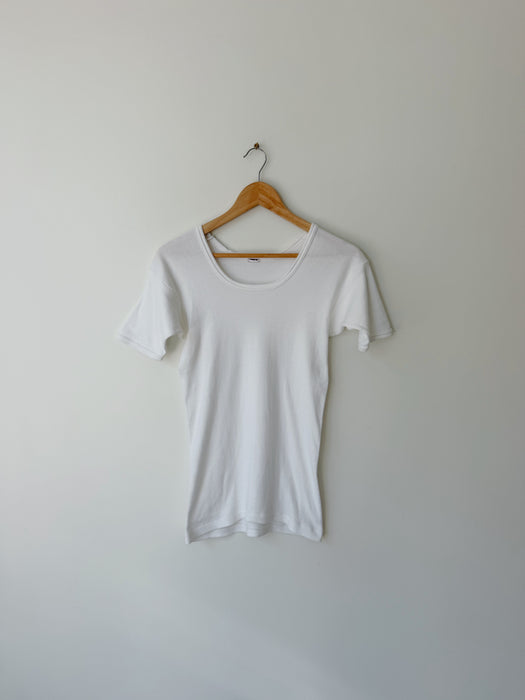 White Ringer Tee | S/M
