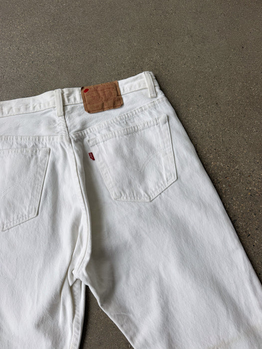 White Levi's 501 Denim | 32