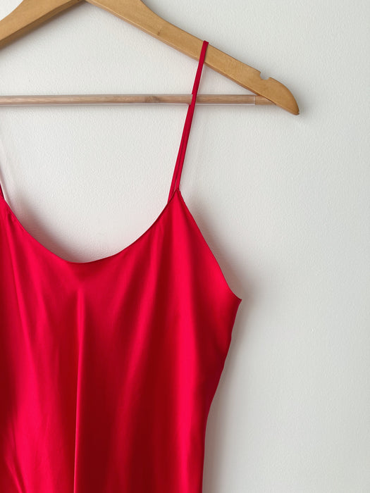 Red Silk Camisole | S/M
