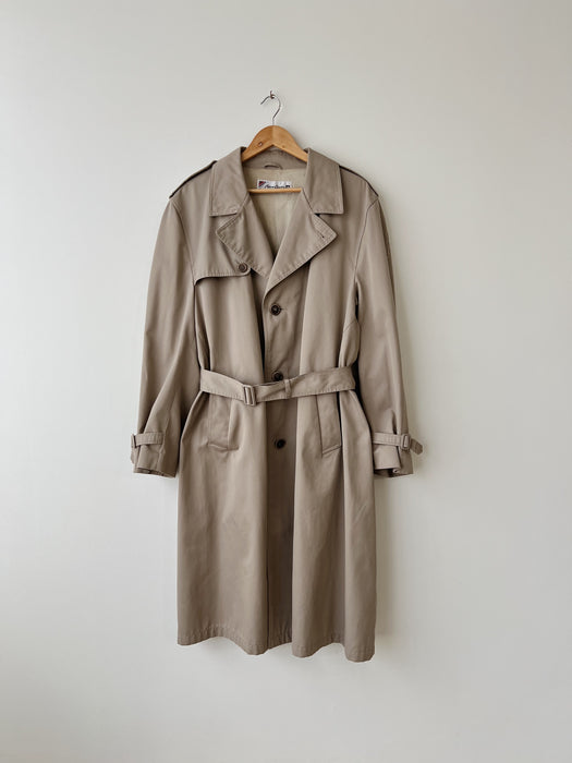 Taupe Trench Coat | L