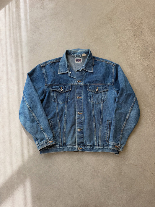 Mid Wash Denim Jacket | 2XL