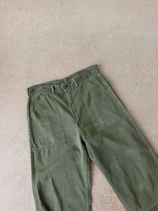 Olive Green Fatigue Pant | 30