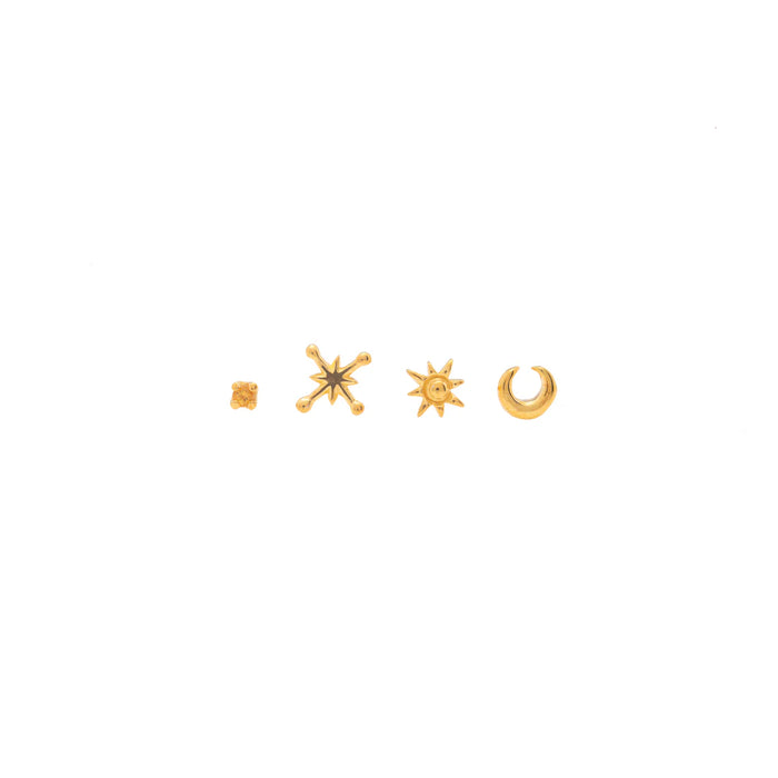 Hunt Of Hounds Celestial Stud Earrings