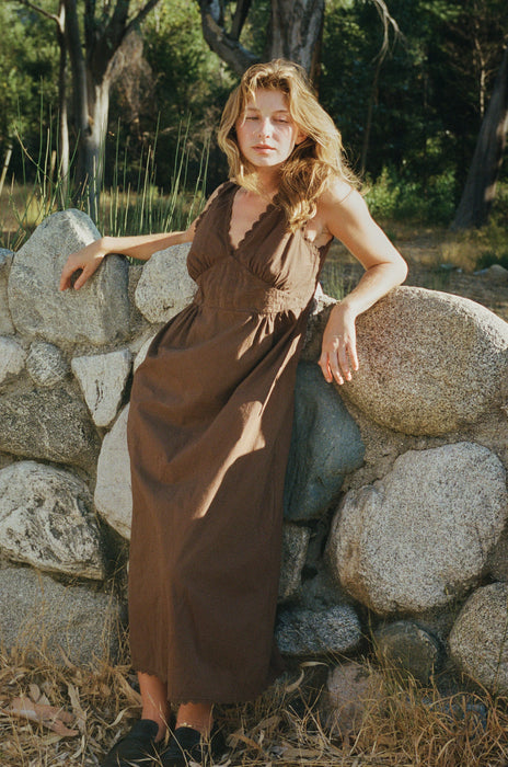 LA Relaxed Makinna Poplin Dress