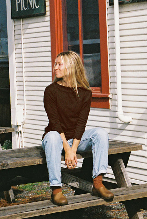 LA Relaxed Ballet Pointelle Tee
