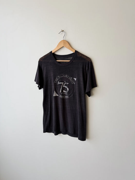 Paper Thin Charcoal Single Stitch Tee | M