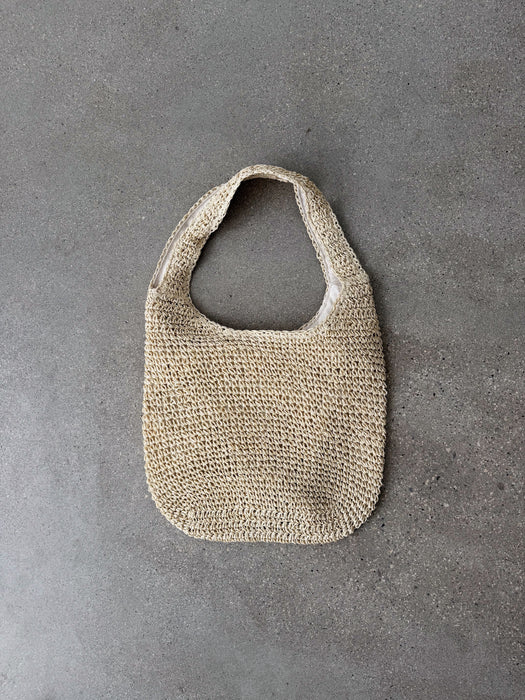 Rattan Market Tote