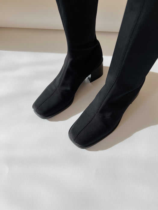 Black Sock Boots | 7