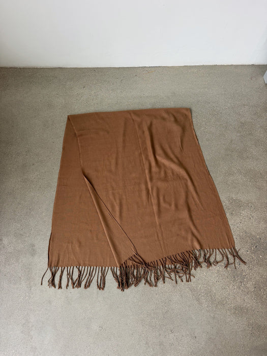 Brown Cashmere Pashmina Scarf
