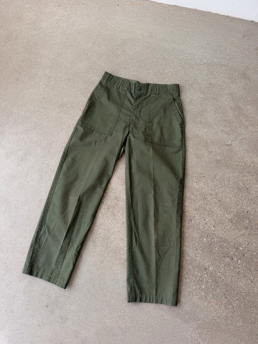 Olive Green Utility Trousers | 32