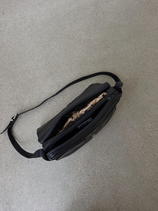 Black Leather Purse