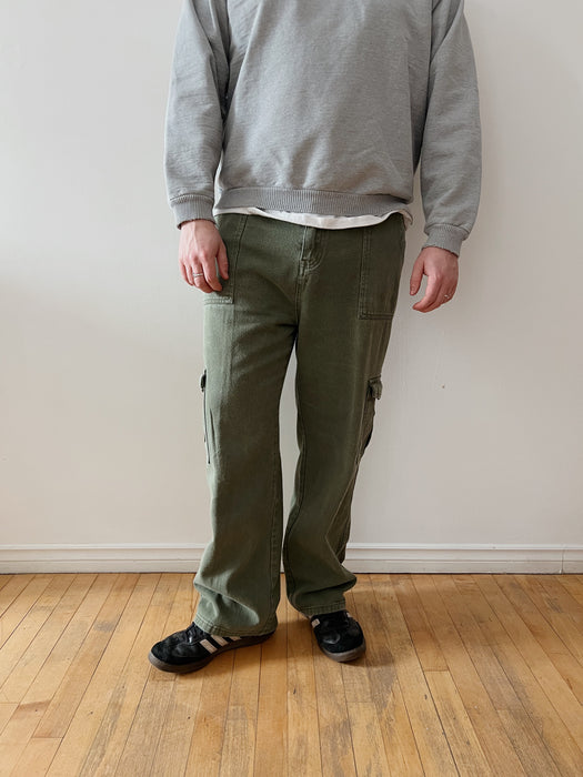 Faded Olive Carpenter Pants | 34