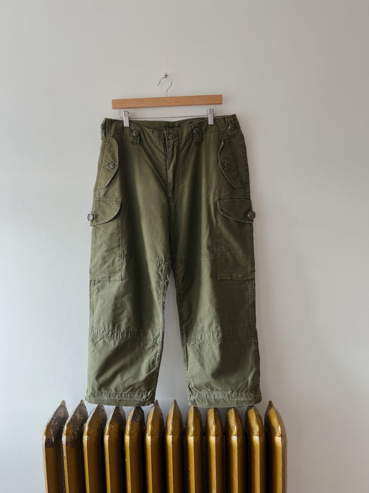 Olive Cargo Pants | 34