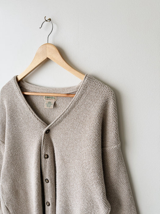 Oat Knit Cardigan | L