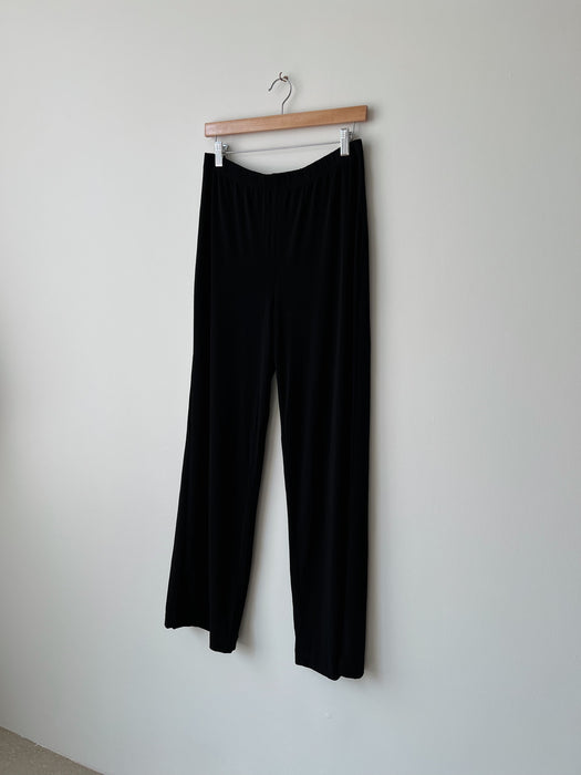 Black Flowy Pants | L