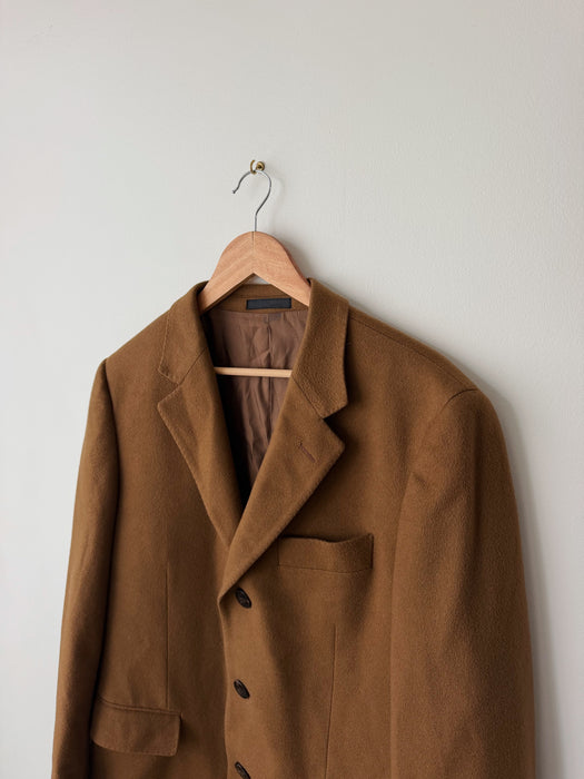 Brown Cashmere Coat | L/XL