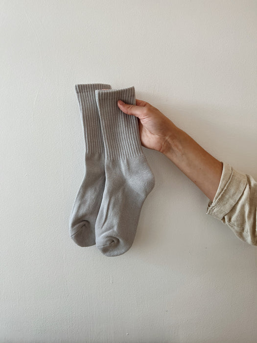 NAT + NOOR Crew Socks