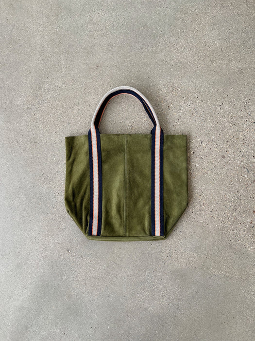 Suede Leather Tote Bag