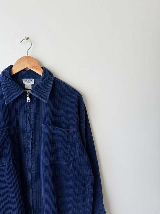 Navy Corduroy Jacket | L
