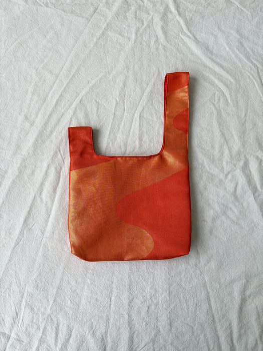 The Obi Bag - Silk Reversible Hand Bag
