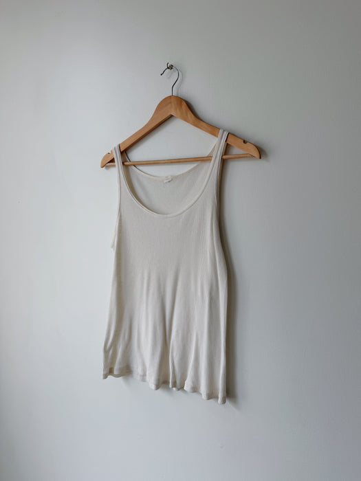 Cotton Ribbed Tank | L
