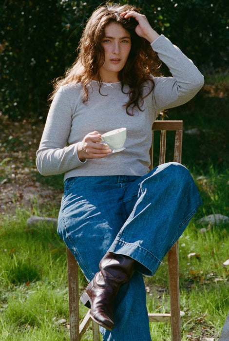 LA Relaxed French Long Sleeve