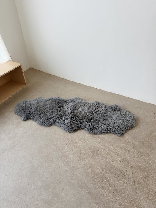 Grey Sheepskin Rug