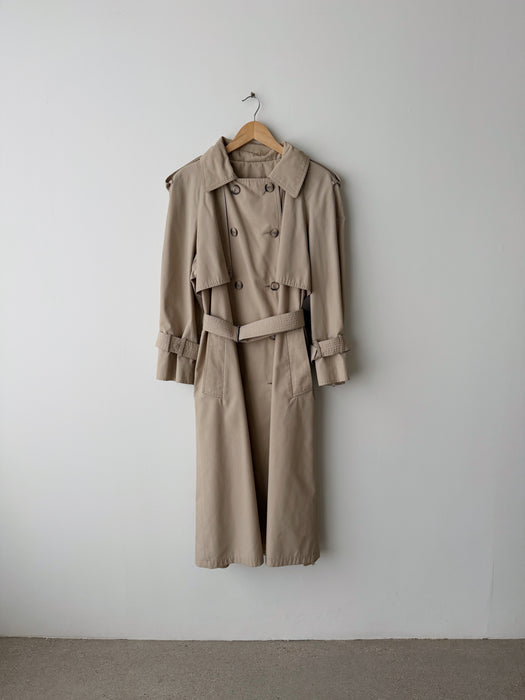 Beige Trench Coat | M