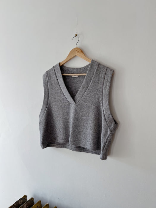 NLT Crop Knit Sweater Vest