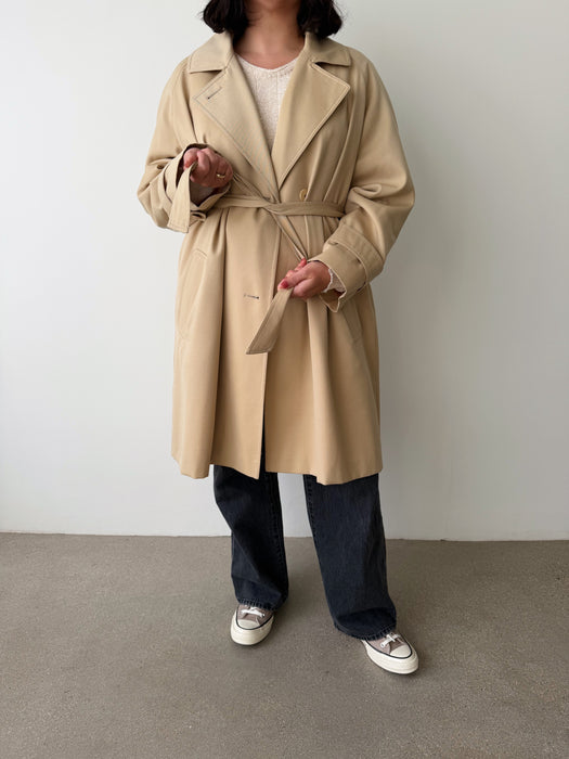 Tan Trench Coat | L
