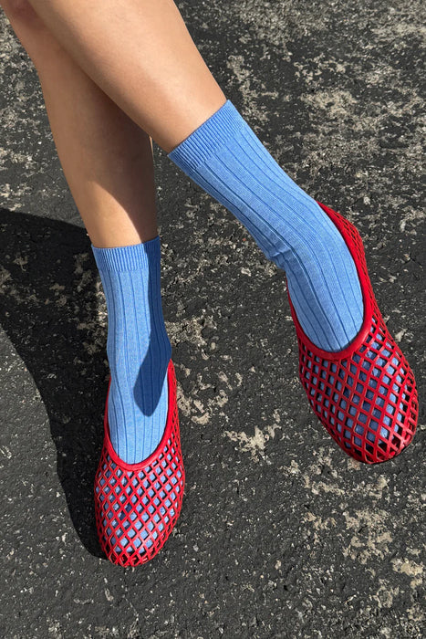 Le Bon Shoppe Combed Cotton Rib Sock