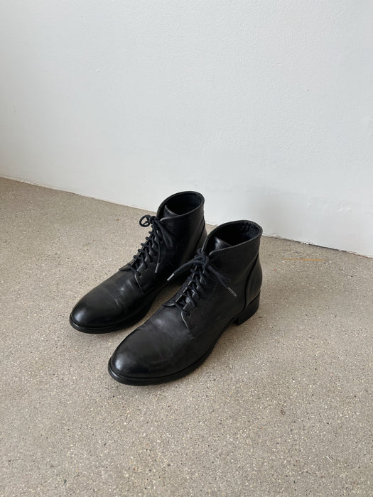 Black Leather Boots | 8