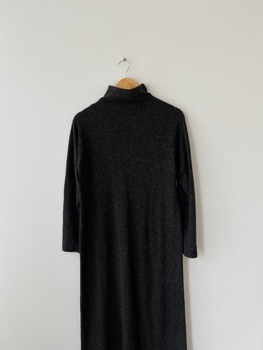 Charcoal Wool Holt Renfrew Dress | L