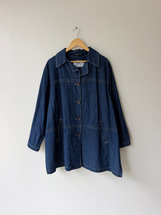 Dark Wash Denim Jacket | 2x