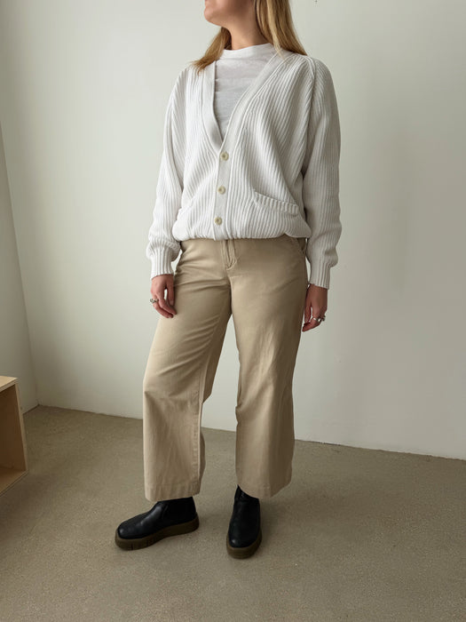 Wide Leg Khaki Pants | 30