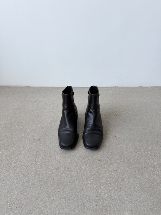 Black Leather Boots | 6.5