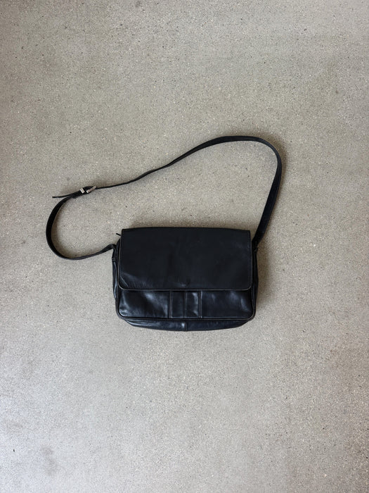 Black Leather Purse