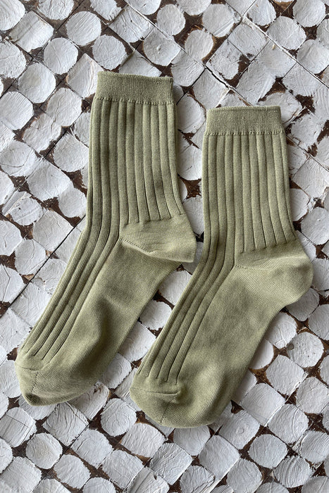 Le Bon Shoppe Combed Cotton Rib Sock