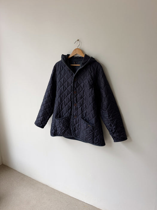 Navy Quilted Jacket | L