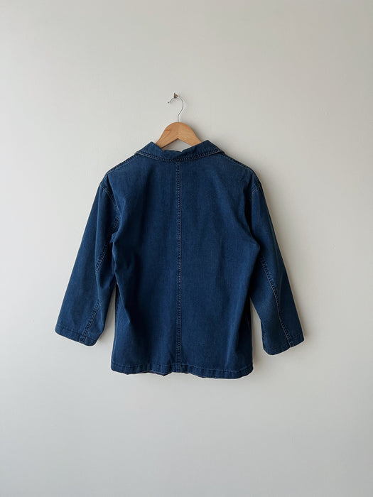Dark Wash Chore Coat | S