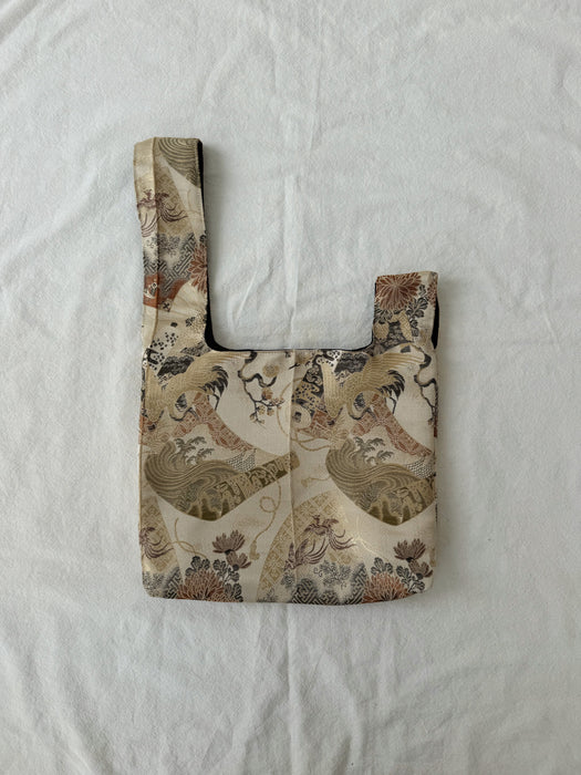 The Obi Bag - Silk Reversible Hand Bag