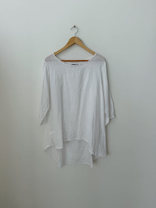 White Linen Tunic | M