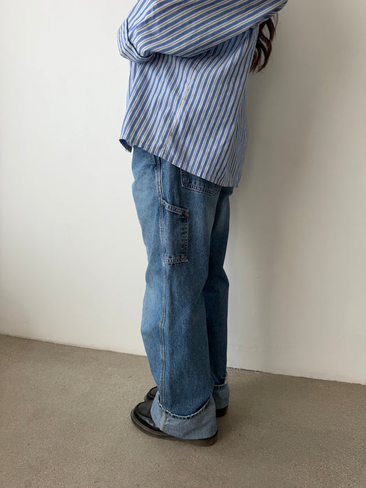 Mid Wash Levi's Carpenter Pants | 32