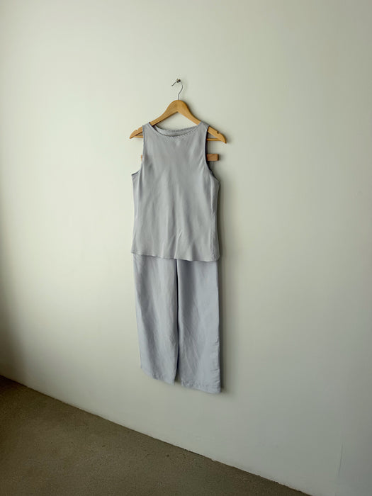 Sky Blue Silk Set | M