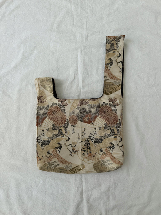 The Obi Bag - Silk Reversible Hand Bag