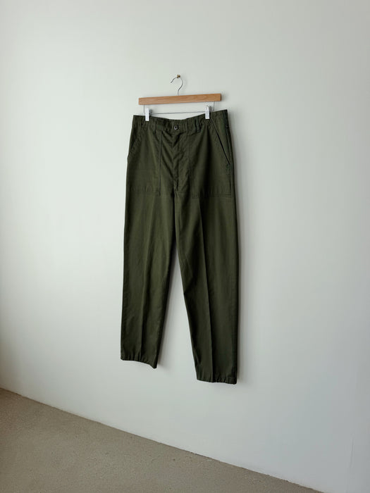 Olive Green Utility Trouser | 34
