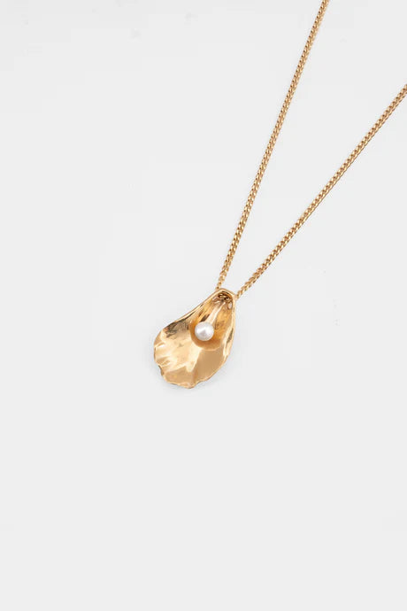 Kara Yoo Oyster Shell Necklace