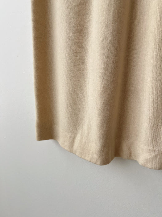 Cream Cashmere Skirt | 26
